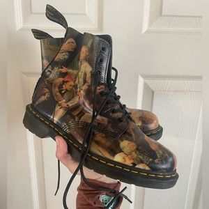 Dr. Martens Museum Collection Hogarth 1460 Pascal Mens Size 9 Renaissance Boots